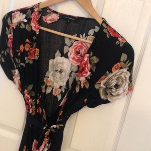 Vici Floral Wrap Dress
